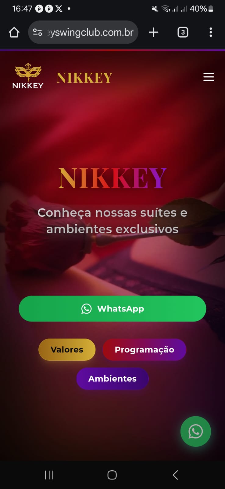 Nikkey Swing Club - Versão Mobile